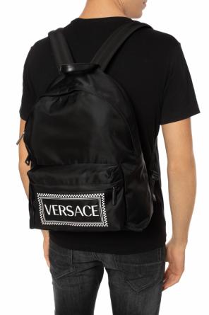 Logo-printed backpack, zdjęcie 2 Logo-printed backpack od Versace
